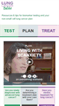 Mobile Screenshot of lungcancerprofiles.com